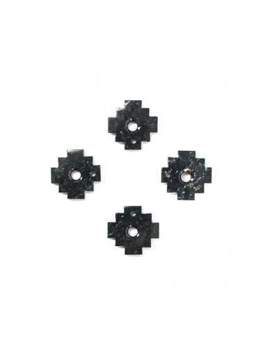 Andský kříž - černozelený